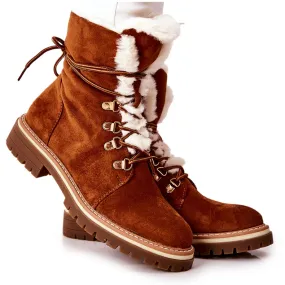 Camel Nelby warme laarzen bruin