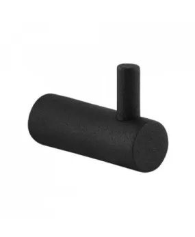 GPF Jas-/ handdoekhaak 45x16 mm zwart