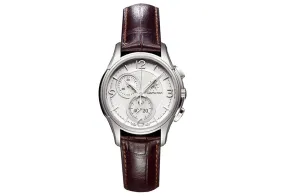 Hamilton horlogeband H32372555 - bruin leer