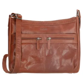 Old West Crossbody Schoudertas Bruin