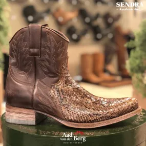 Sendra Herenschoenen Enkellaarzen bruin
