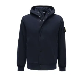 Stone Island – Soft shell jas donkerblauw